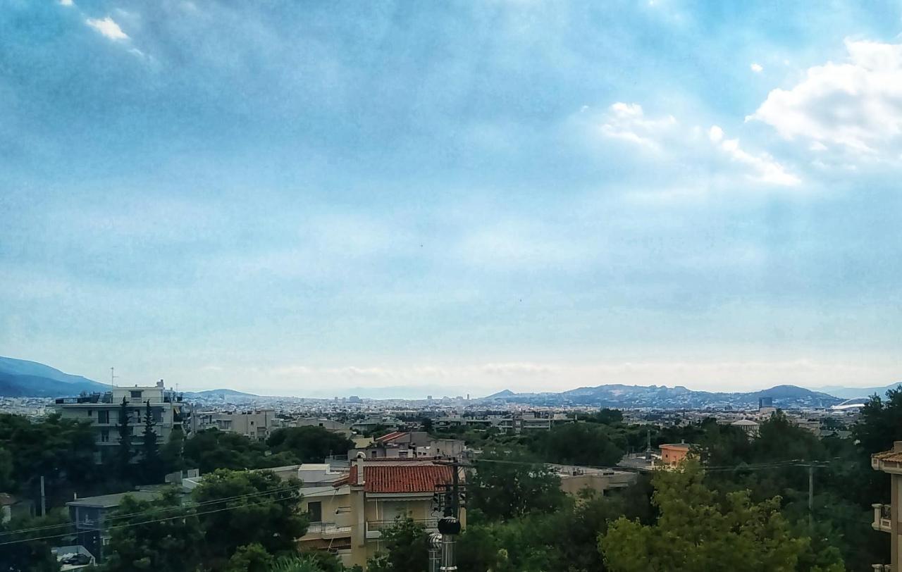 דירות אתונה Ομορφο Διαμερισμα Με Μεγαλες Βεραντες מראה חיצוני תמונה